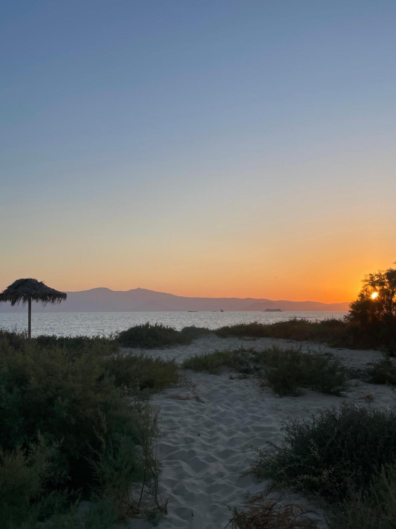 Studios Vrettos Beachfront Hotel Plaka  Bagian luar foto