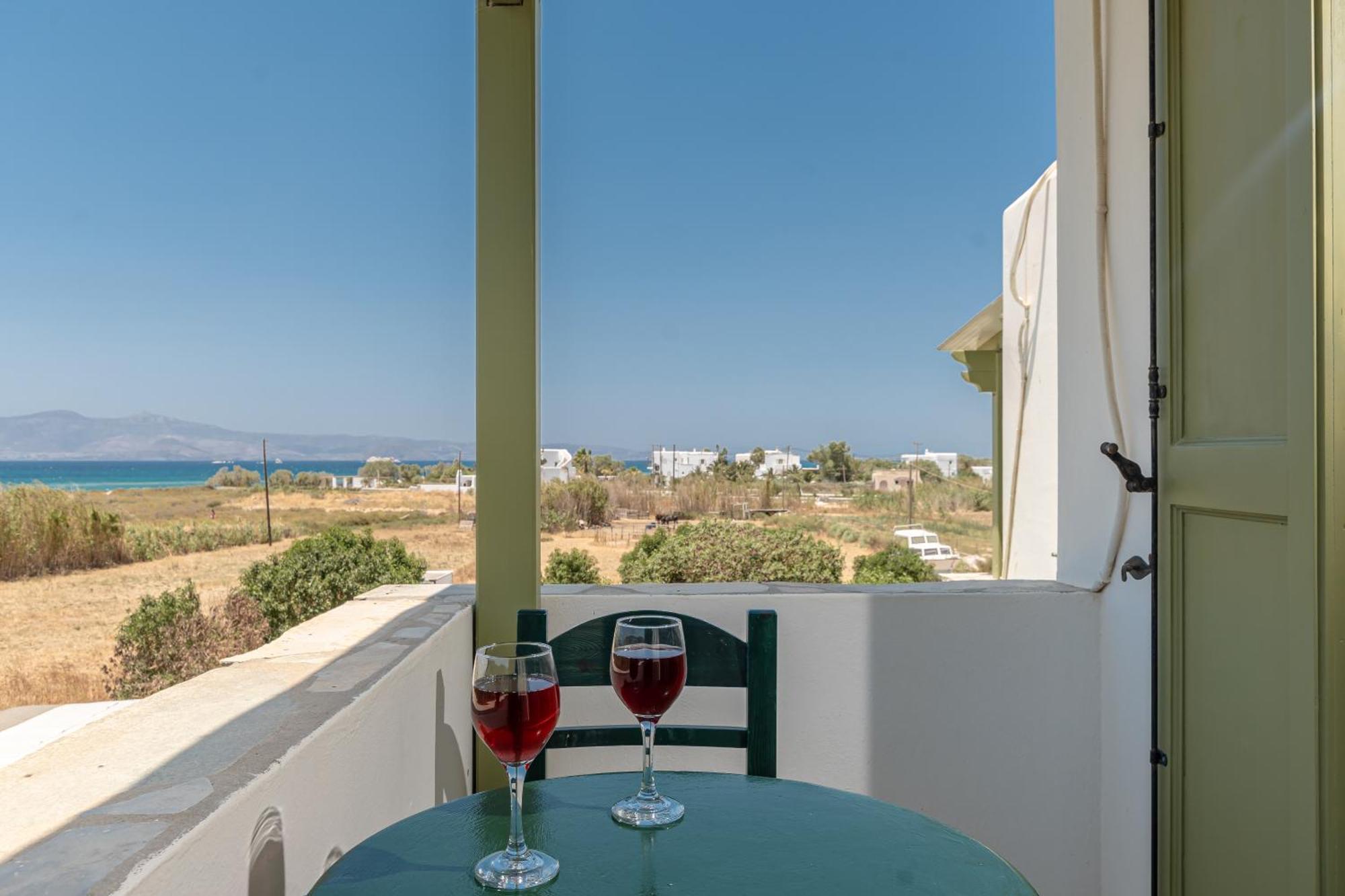 Studios Vrettos Beachfront Hotel Plaka  Bagian luar foto